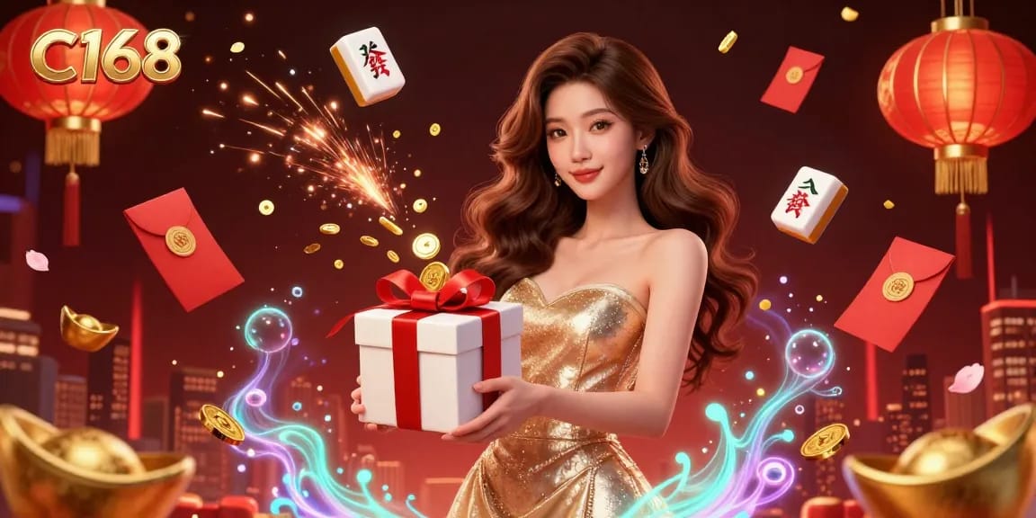 C168 offers thrilling casino experiences with festive Lunar New Year elements and rich 3D visuals.