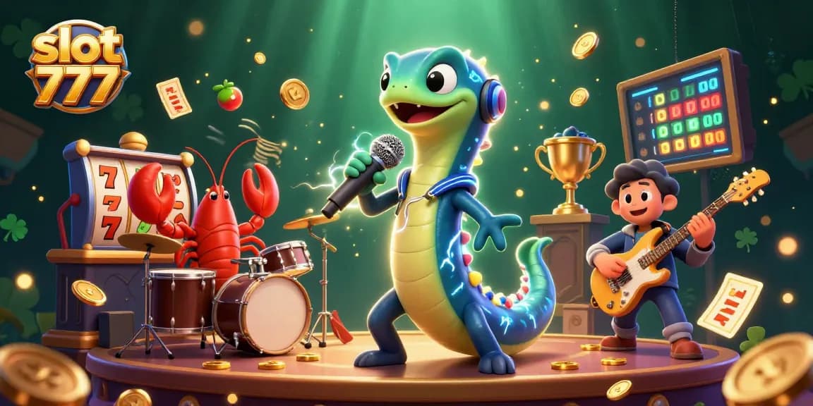 Experience thrilling action with slot 777 as the electric eel DJ entertains in a vibrant underwater casino.