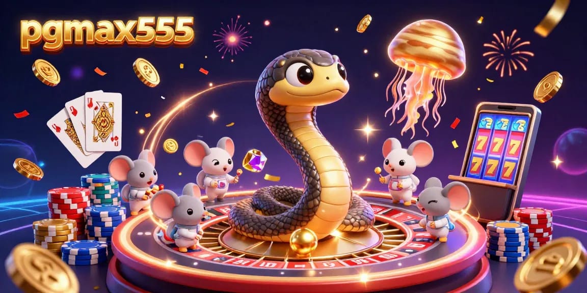 เล่นเกมสล็อตที่ pgmax555 ด้วยโอกาสชนะรางวัลใหญ่ ควบคู่กับโบนัสพิเศษ