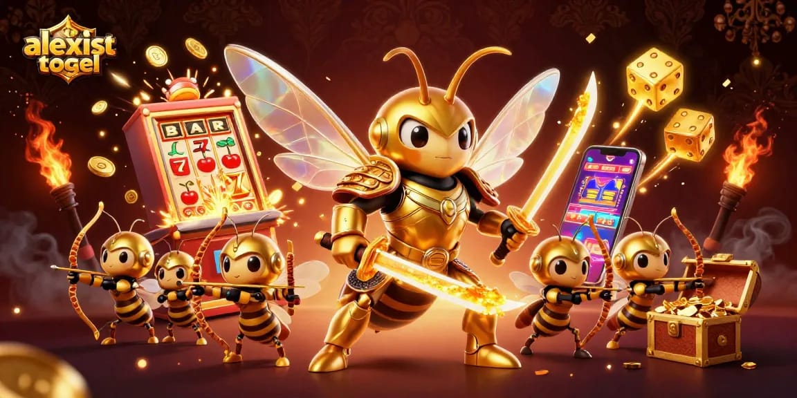 Berlomba dalam permainan togel online bersama alexistogel dengan slot jackpot yang melimpah dan simbol keberuntungan yang memancar.