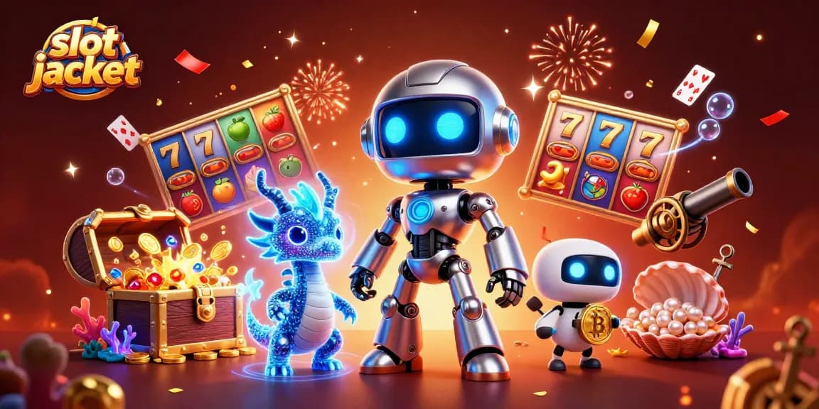 Gandakan pengalaman bermain slot jackpot dengan visual menakjubkan dari robot dan makhluk holografik.