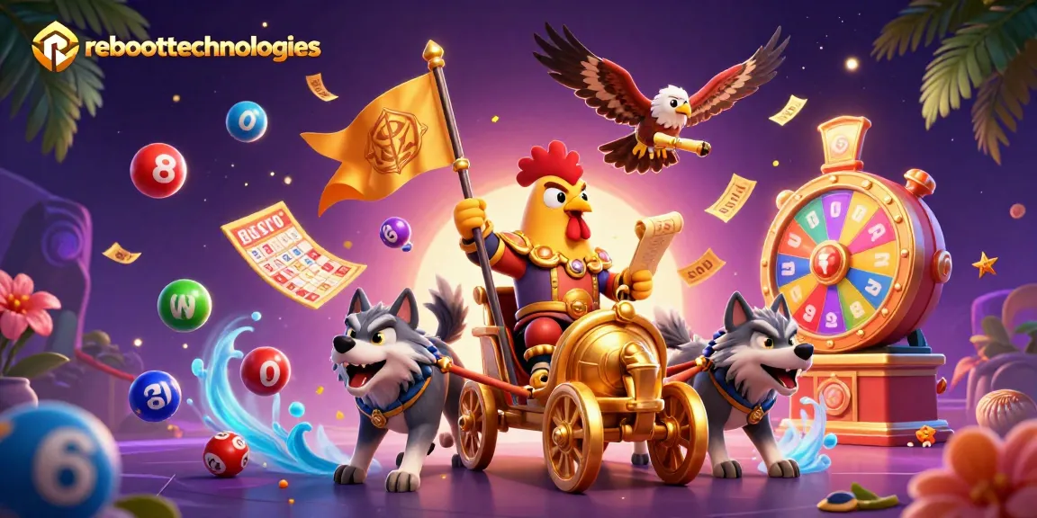 Experience thrilling gameplay with reboottechnologies, featuring exciting lottery elements and vibrant casino graphics.