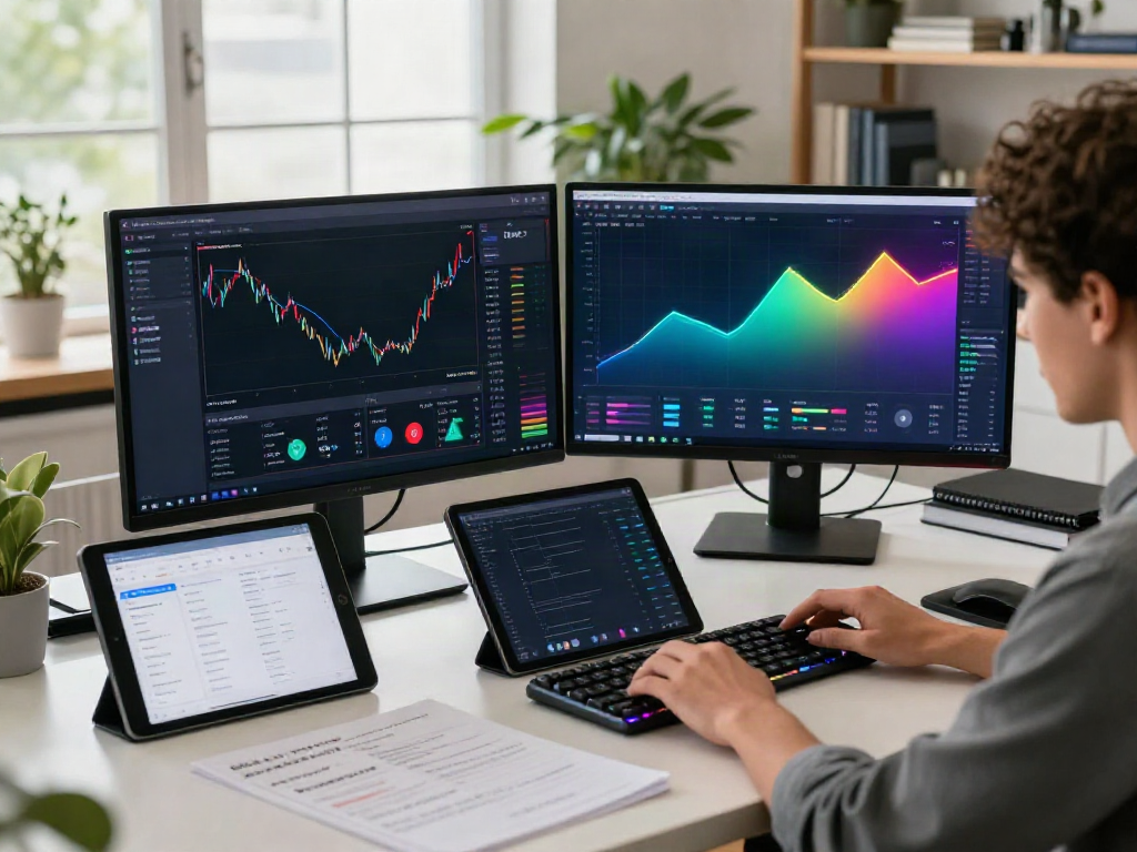 Click here for advanced trading insights in a modern crypto workspace with charts and DeFi dashboards.