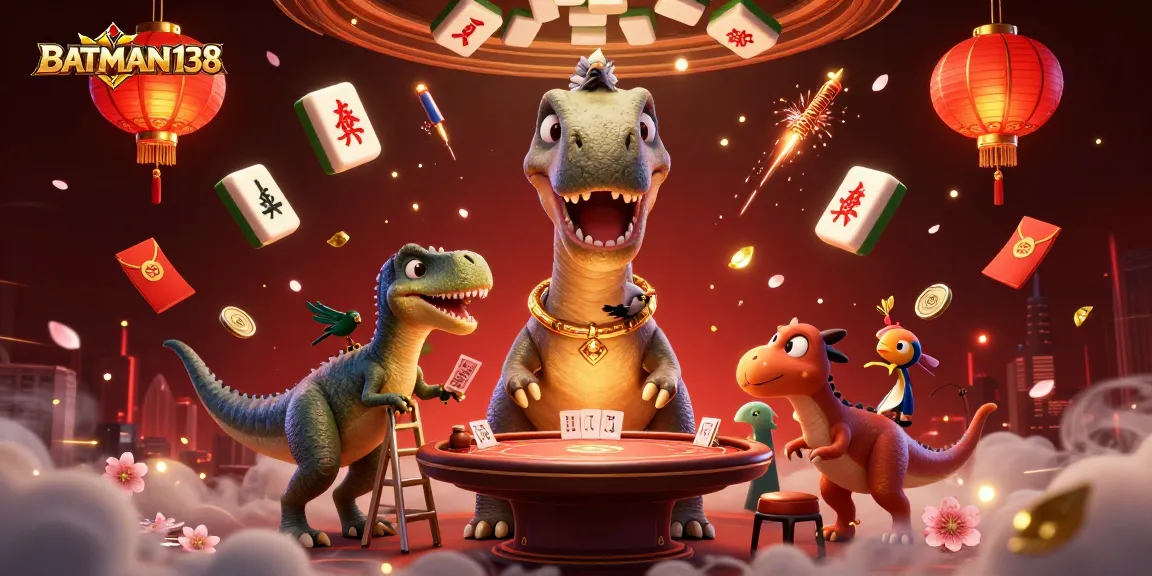 Play exciting games at BATMAN138 with whimsical characters in a vibrant casino atmosphere.