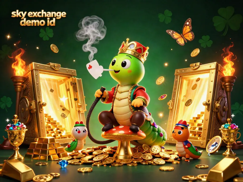 Experience the thrills of the Sky Exchange demo ID for seamless betting with a vibrant casino theme.