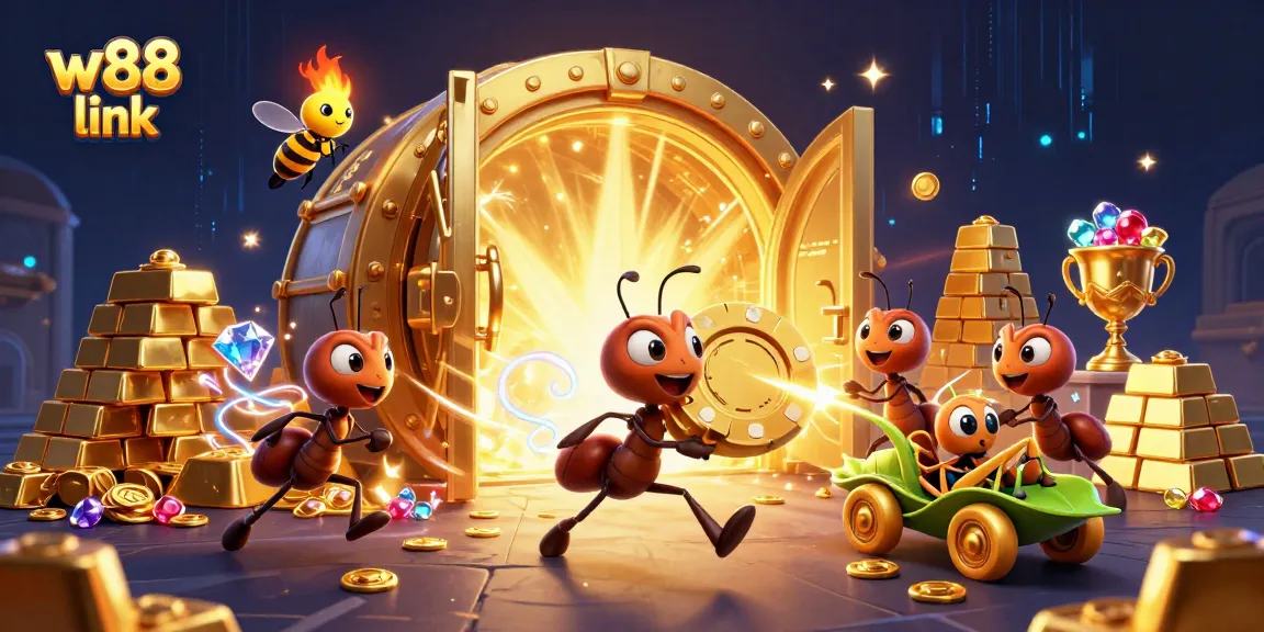 Join the adventurous team at w88 link as they navigate a thrilling heist in the casino world!