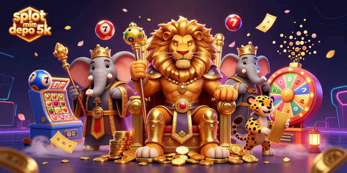 Experience thrilling wins at slot min depo 5k with dynamic games and vibrant casino elements.