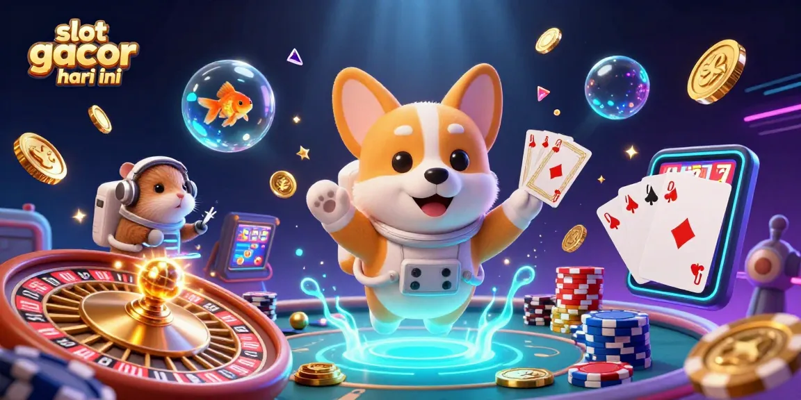 Menangkan slot gacor hari ini dengan permainan menarik di kasino luar angkasa.