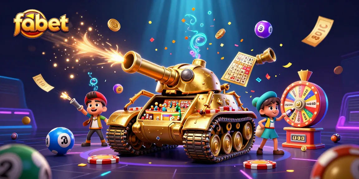 Place your bets and win with fabet as golden elements radiate excitement in a vibrant casino scene.