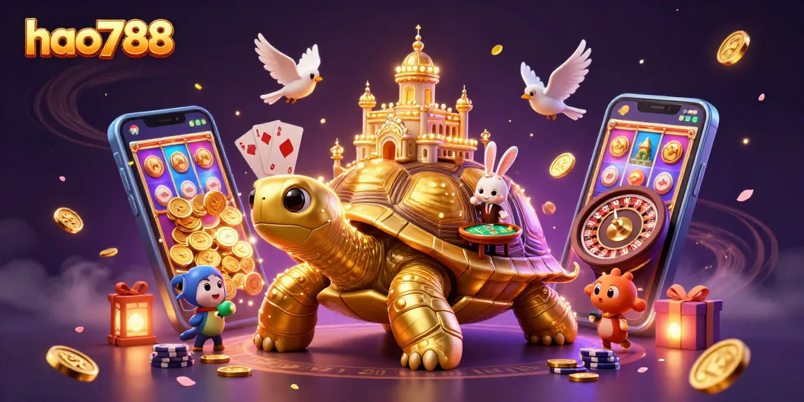 HAO788 menawarkan slot online dengan akses cepat dan aman dalam ilustrasi menarik.