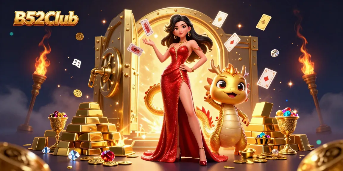 B52Club invites players to experience exciting online casino games with a stunning display of wealth.