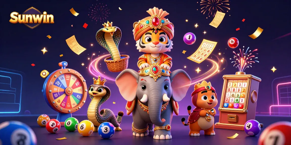 Experience exciting games at Sunwin with vibrant graphics and dynamic gambling elements.