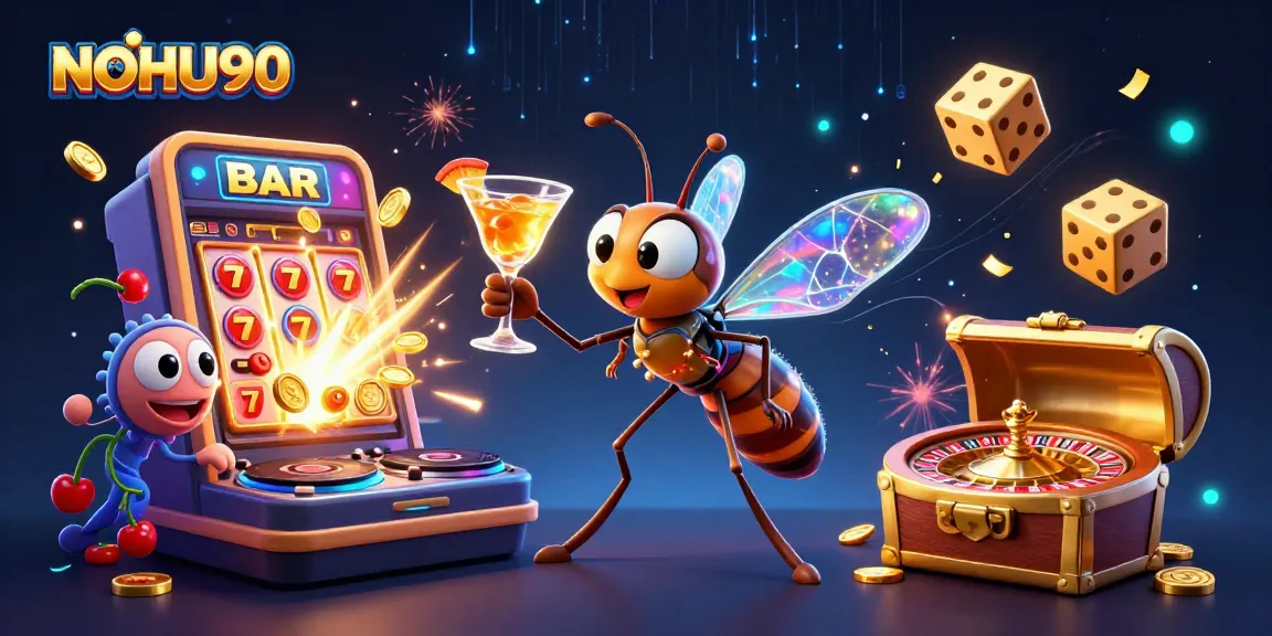 Unleash excitement with NOHU90 as a frozen mosquito mascot brings casino adventures alive!