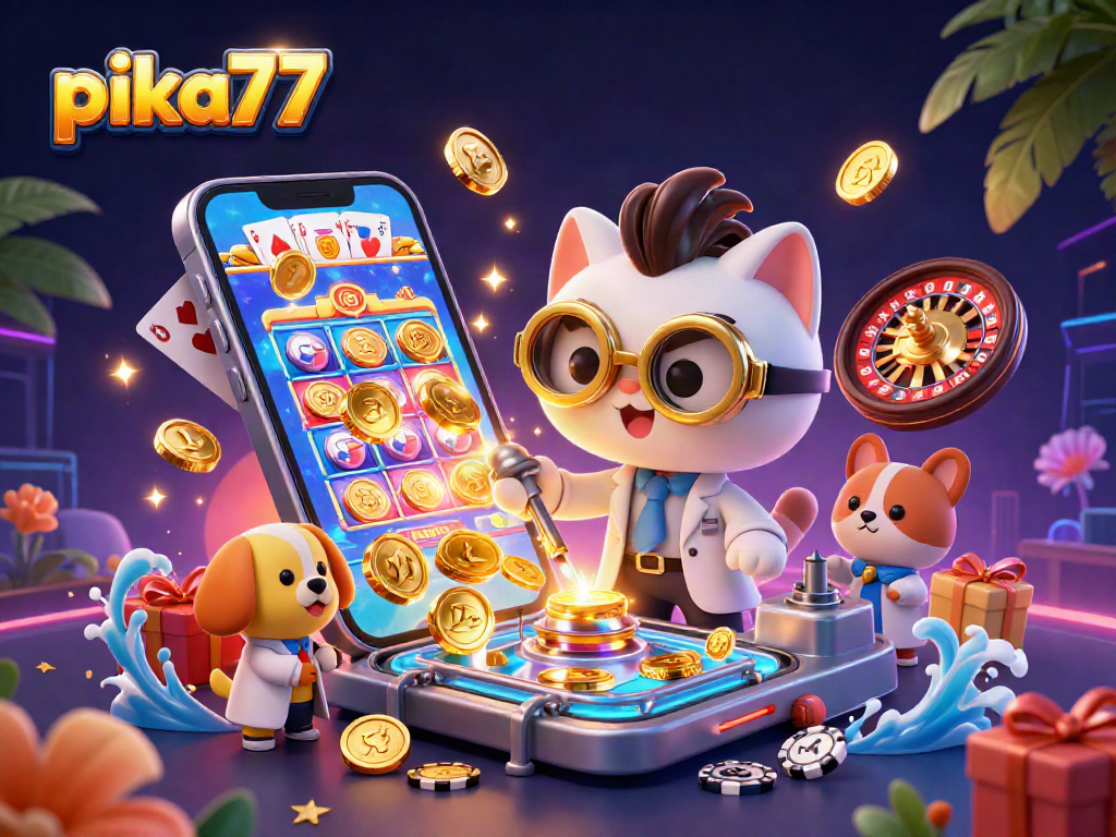 Engage with pika77 for thrilling casino experiences featuring vibrant slot visuals and game elements.