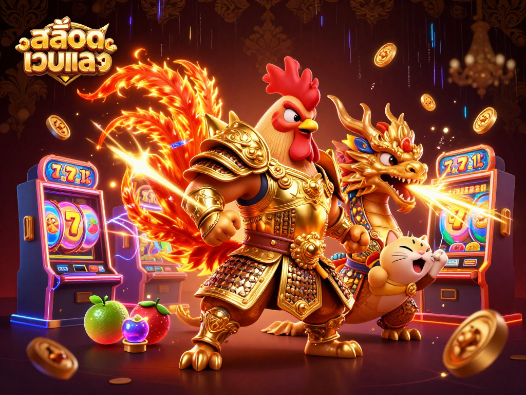 Engage with exciting สล็อตเว็บตรง slot machines featuring vibrant themes and dynamic characters.