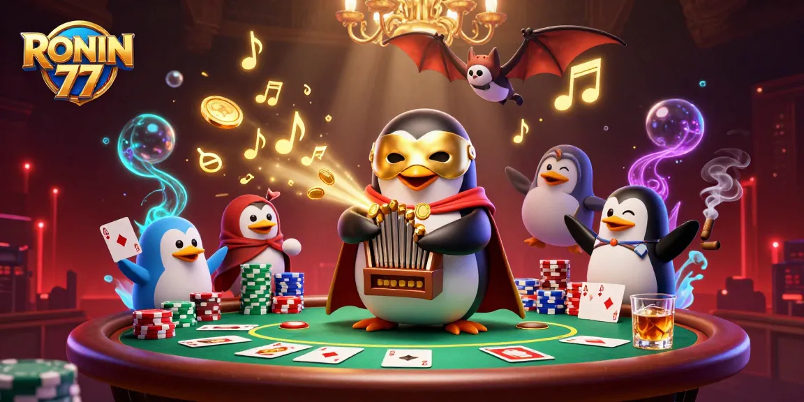 Experience RONIN 77 with thrilling poker action and enchanting game elements.