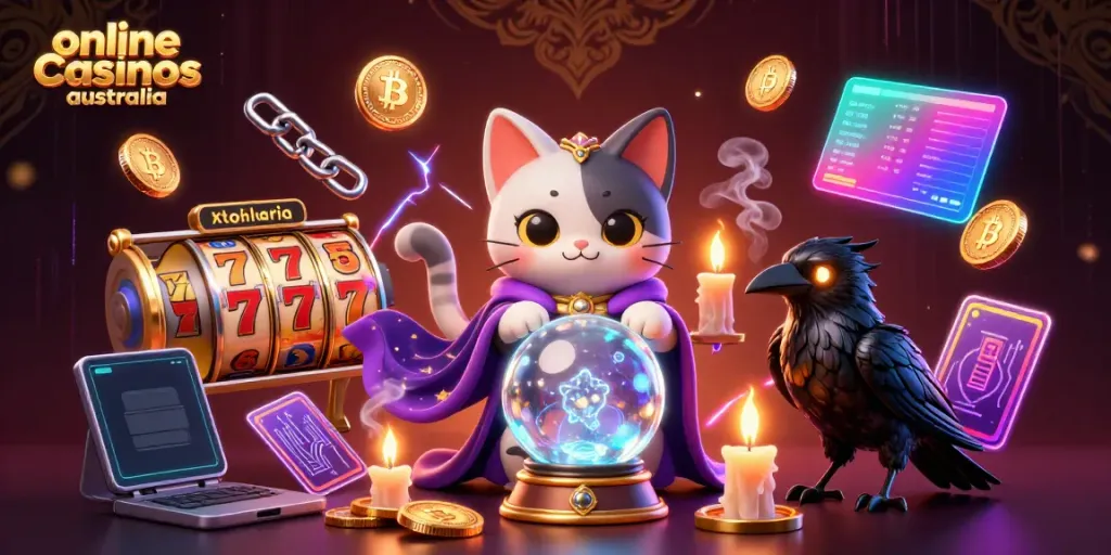 Spin and win at online casinos Australia with vibrant 3D characters and thrilling game elements.