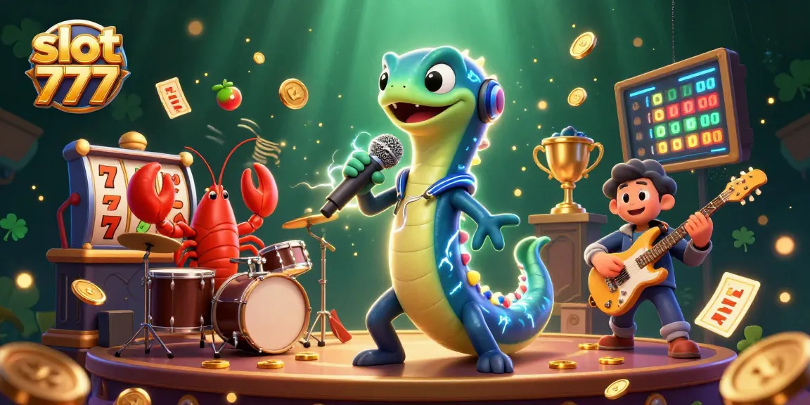 Experience thrilling action with slot 777 as the electric eel DJ entertains in a vibrant underwater casino.