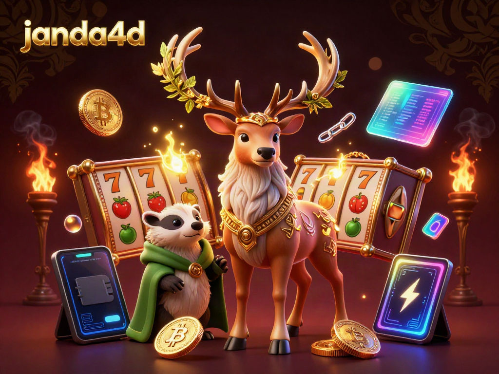 JANDA4D menghadirkan pengalaman bermain game slot yang menarik dengan suasana magis dan elemen digital mendetail.