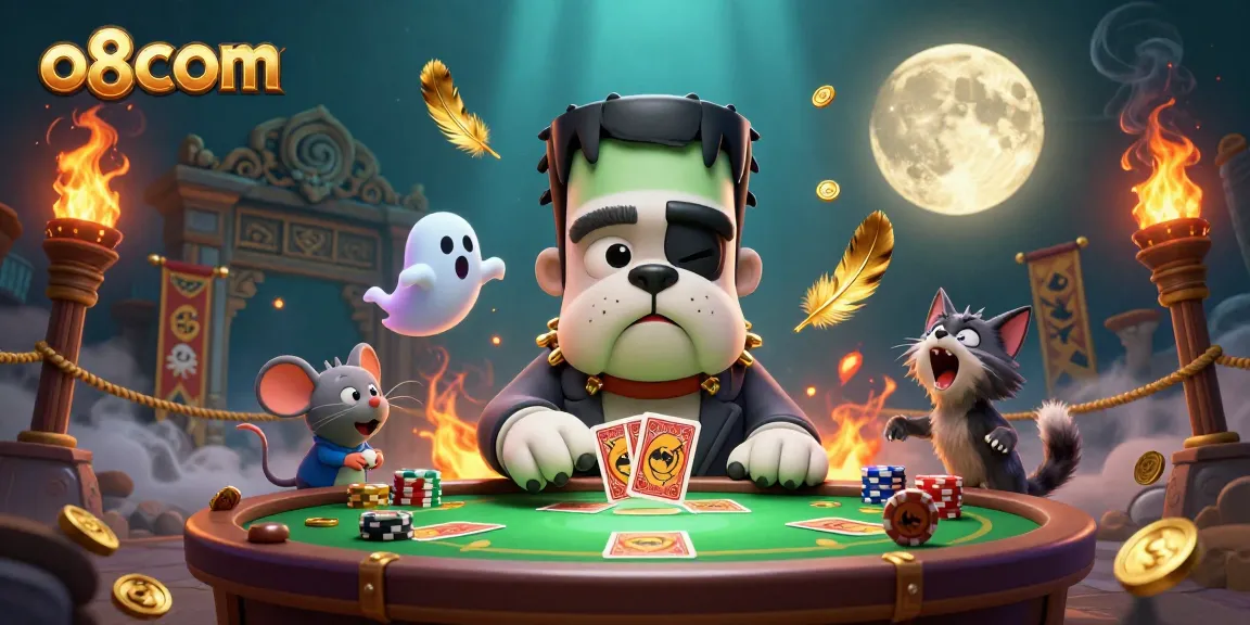 Engage in thrilling action with o8com's vibrant gambling scene featuring fun characters and dynamic gaming elements.