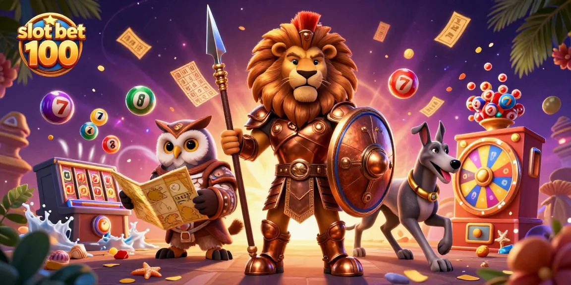 Experience thrilling adventures playing slot bet 100 with dynamic characters and colorful gaming elements.