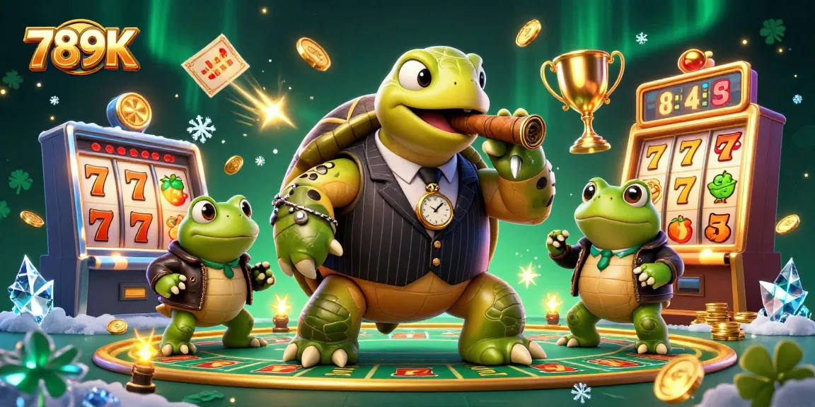 Experience thrilling spins with 789K's engaging slot games featuring vibrant characters and dynamic elements.