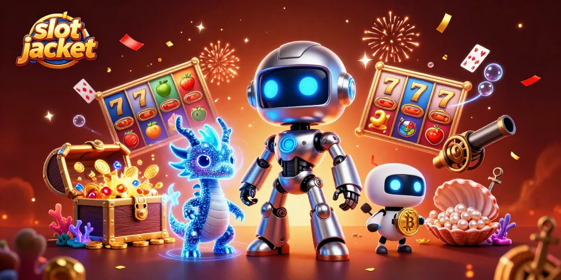 Gandakan pengalaman bermain slot jackpot dengan visual menakjubkan dari robot dan makhluk holografik.