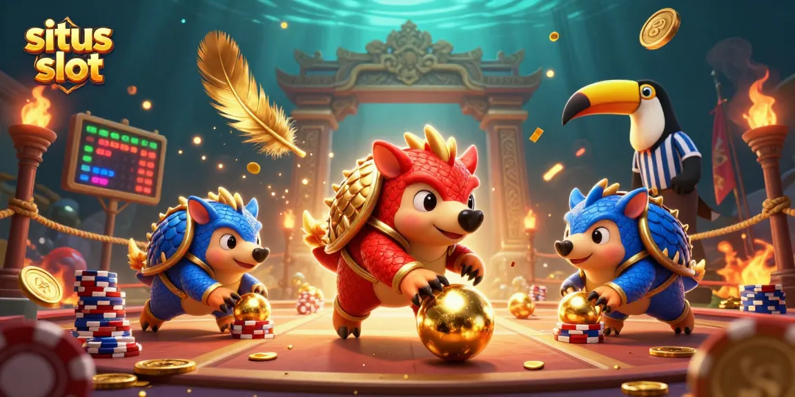 Menangkan permainan di situs slot dengan pangolin kompetitif dalam arena kasino