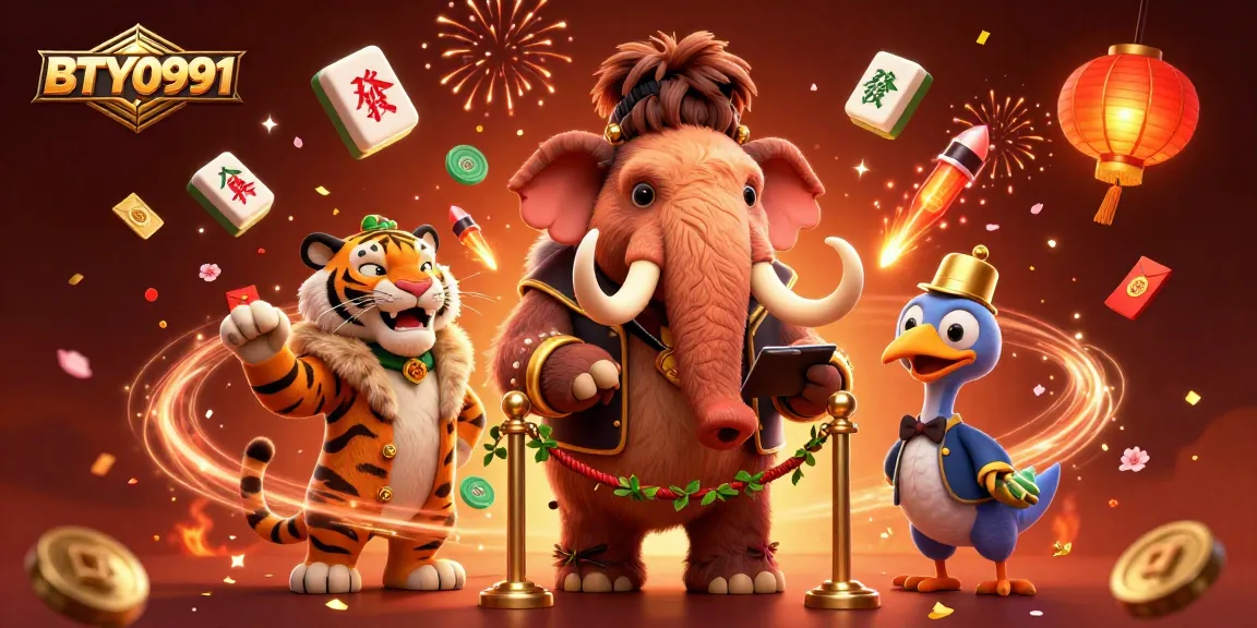 Experience the excitement at BTY0991 with a vivid casino scene featuring unique character interactions and dynamic gambling elements.
