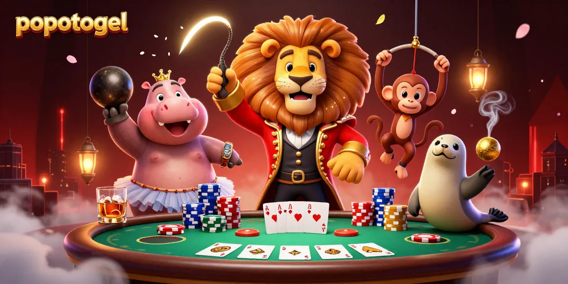 Experience popotogel action with vibrant characters in a rich casino scene full of excitement.