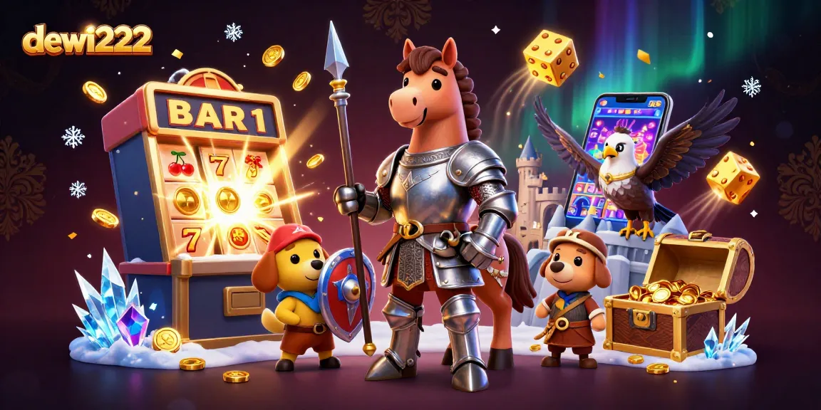 Permainan slot online seru di dewi222 dengan berbagai karakter menarik dan jackpot menggiurkan.