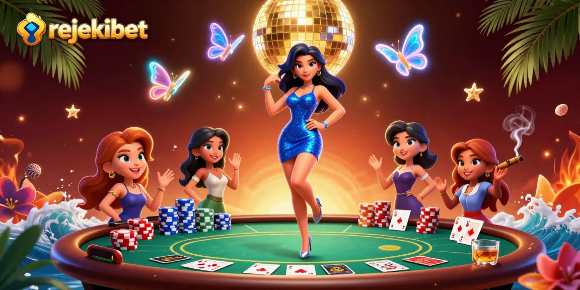 Experience thrilling gameplay at rejekibet with dynamic casino elements and vibrant illustrations.