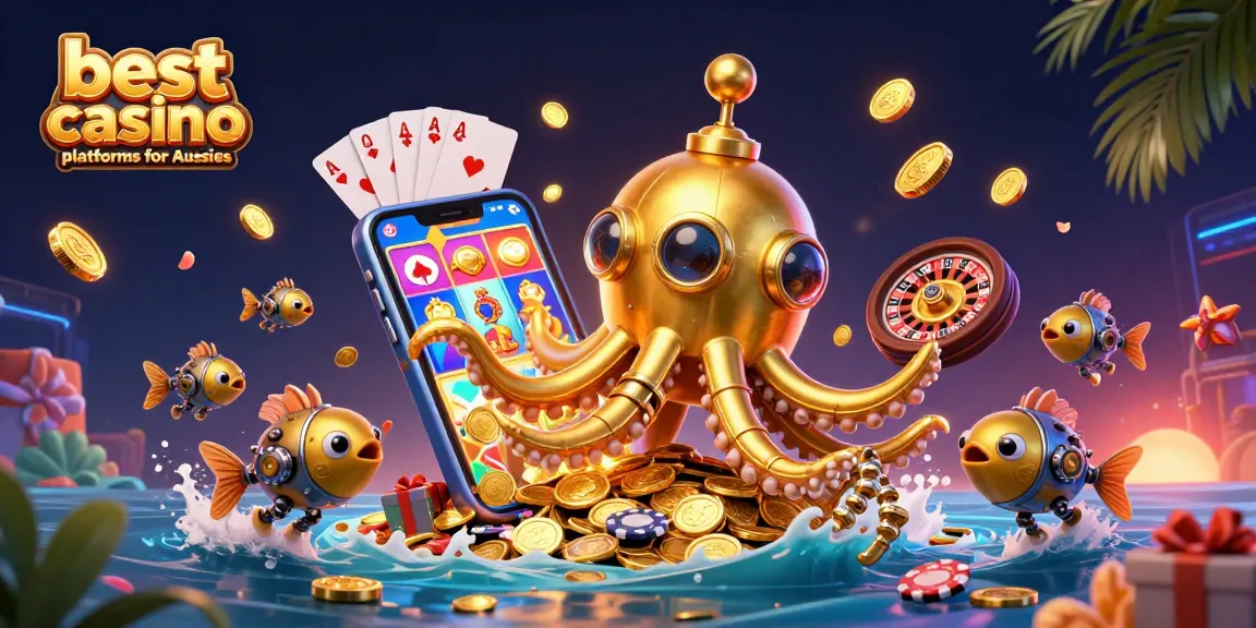 Experience the excitement with the best casino platforms for Aussies and spinning reels of vibrant slot games.