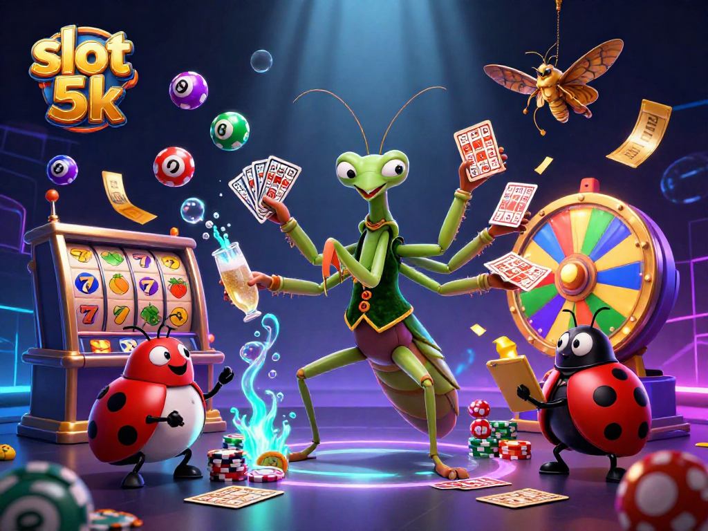 Slot 5k menawarkan keseruan dengan jackpot dan permainan seru, lihat aksi dinamis karakter menarik!