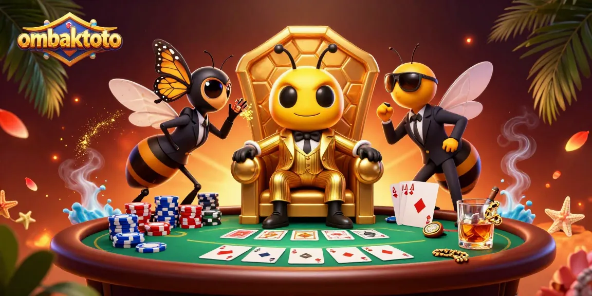 Experience lively action with ombaktoto as the bumblebee mob boss leads poker excitement.