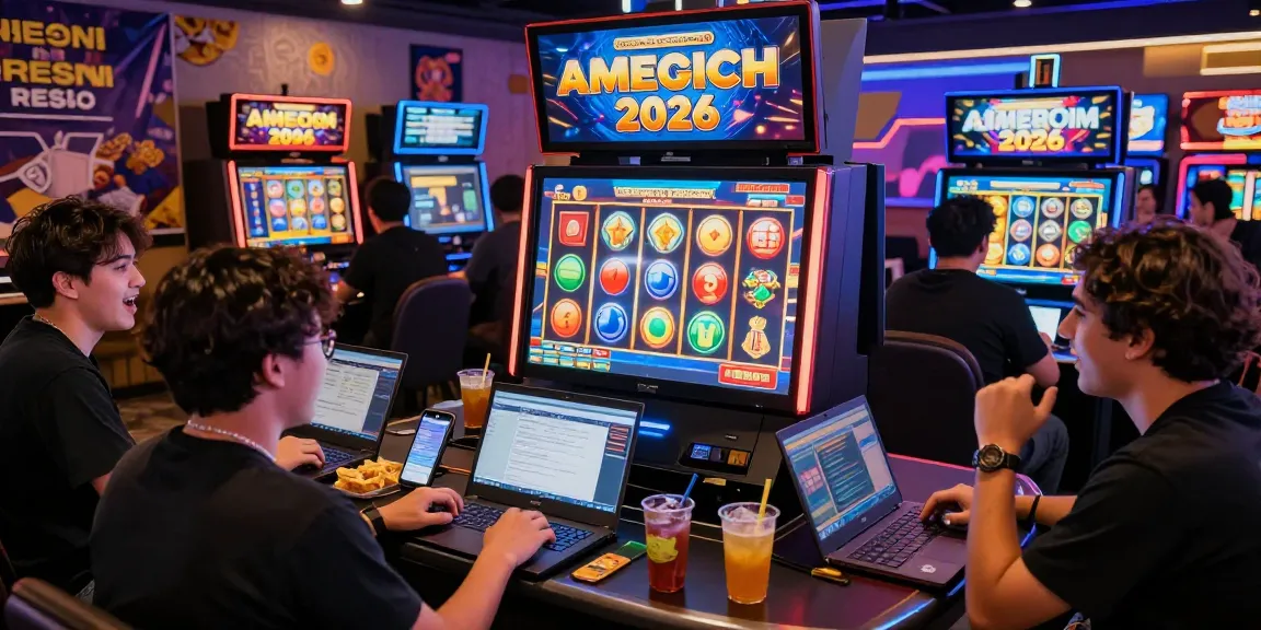 Diverse players experiencing the excitement of slot online resmi gaming with vibrant visuals and modern devices.
